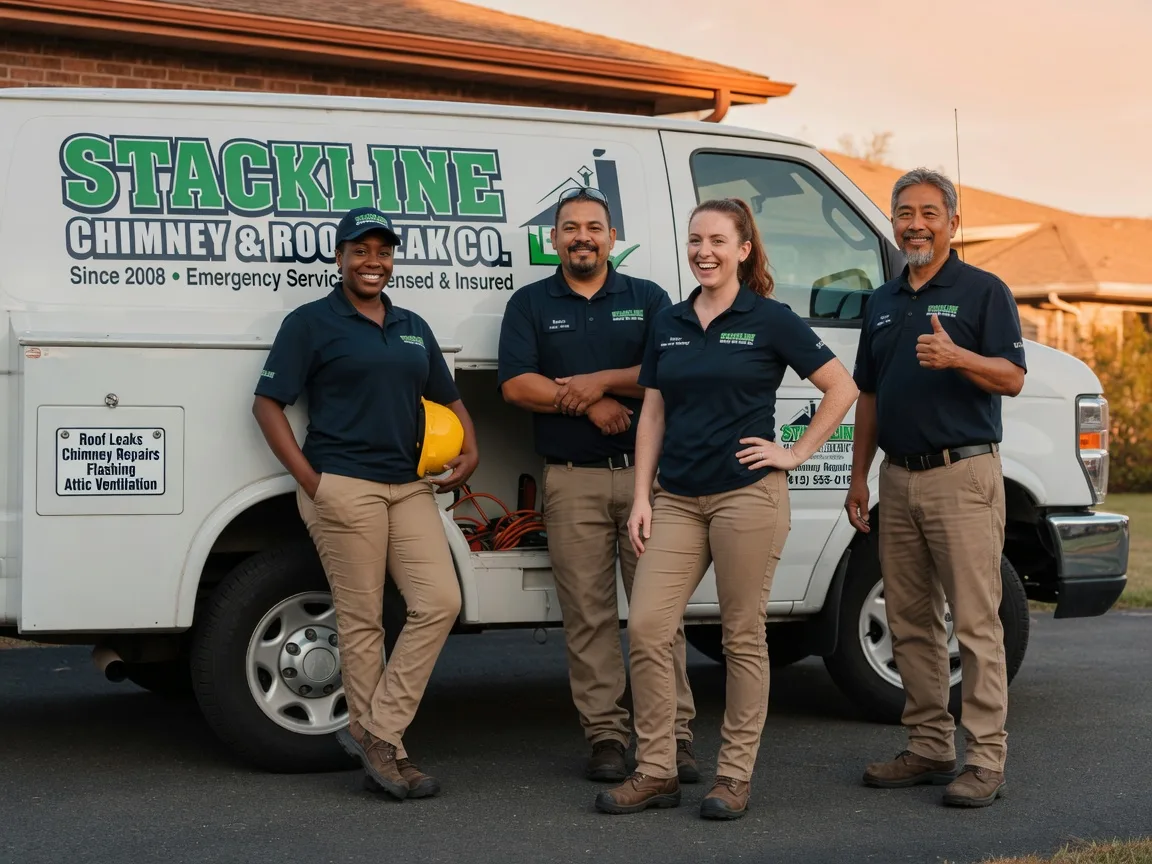 Chimney flashing repair company in Wilcox, PA